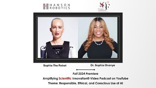 Amplifying Scientific Innovation with Sophia The Robot HansonRoboticsLimited s 1st Humanoid Robot [upl. by Neeluj]