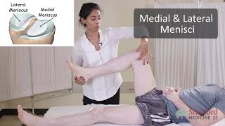 The Exam for Knee Pain  Stanford Medicine 25 [upl. by Wattenberg]