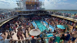 Carnival Mardi Gras  Full Cruise Ship Experience [upl. by Ocinemod]