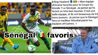 Herling Haaland  le Sénégal est favori au Mondial  Équipe Africaine [upl. by Elenore]