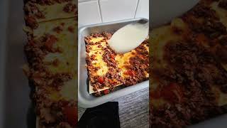 Lasagne 😋 viral viralshort food cooking foryou recipe foryoupage abo [upl. by Iris]