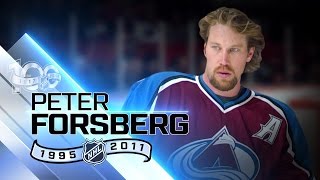 Peter Forsberg twotime Cup winner with Avalanche [upl. by Yelsew]