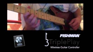 Fishman TriplePlay Demo Logic Pro X Instruments [upl. by Nettle397]