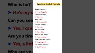 English Conversation Practice  How to Improve Your English englishconversation shorts english [upl. by Aryan370]