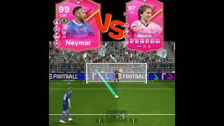 Neymar Jr Vs 🔥 Luka Modric penalty kick 🦶efootball2024 viralvideo shortvideo foryou foryoupage [upl. by Ecaj]