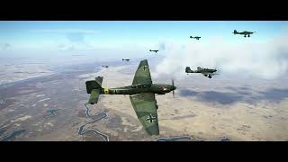 IL 2 Sturmovik Battle Stalingrad Stuka mission two [upl. by Yrahcaz]