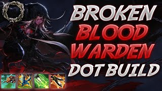 BROKEN Warden PvP Build  Necrom 🩸 BLEED DAMAGE BUILD 🩸 ESO Warden Build [upl. by Eiramit]