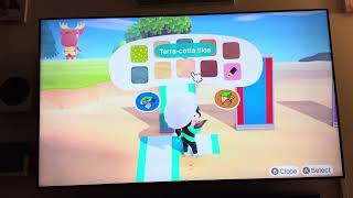 5 Animal Crossing New Horizon how to create water slide vid 5 [upl. by Jurkoic]