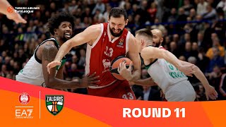 EA7 Emporio Armani MilanZalgiris Kaunas  Round 11 Highlights  202324 Turkish Airlines EuroLeague [upl. by Zarihs318]