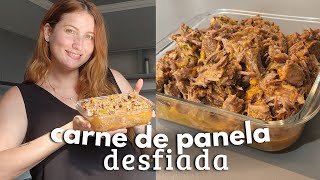 CARNE DE PANELA DESFIADA [upl. by Nessy]