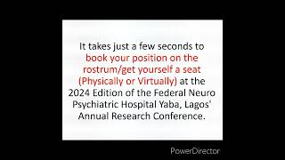 FNPH Yaba Research Conferences Extension of Abstract Submission Deadline [upl. by Ashti]