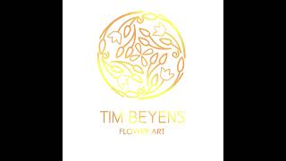 animated logo Flower Artist Tim Beyens [upl. by Trinette]