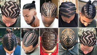 Best Braid Hairstyles For Men 2021  Popular Braids Styles For Men 2021  Cornrows For MenMan Braid [upl. by Namya]