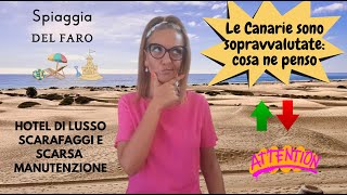 VlogLe Canarie sono sopravvalutate cosa ne pensoSpiaggia hotel di lusso e…scarafaggi ovunque [upl. by Alpert443]