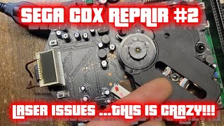 Sega CDX Repair 2 Youre Not Going To Believe The Craziness with ThisSHOCKED segacd sega [upl. by Sams]