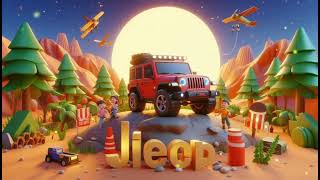 quotJeep Song  Fun and Lively Tune for Kidsquot [upl. by Otanod]