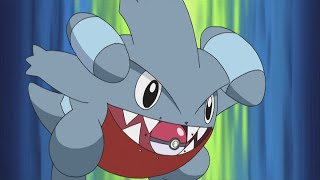 Gible goes chomp  Pokémon DP Galactic Battles  Official Clip [upl. by Wainwright]