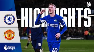 Chelsea 43 Man United  Palmer HATTRICK wins it for the BLUES  HIGHLIGHTS  PL 202324 [upl. by Griggs]