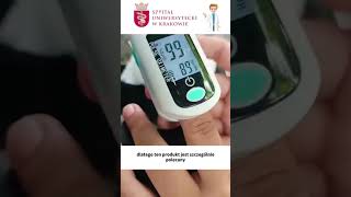 TFT klipsowy domowy pulsoksymetr saturacji tlenu Gem Oximeter [upl. by Nevaed]