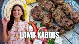 Juiciest Lamb Kabob Recipe  The Mediterranean Dish [upl. by Almat27]