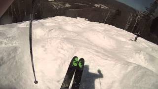 Killington VT  Spring Mogul Skiing  GoPro13  May 4th 2013 [upl. by Woodruff]