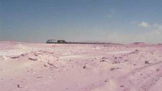 ensch  Erzzug in der Wüste bei Nouadhibou  Mauretanien [upl. by Reteid]