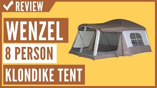 Wenzel 8 Person Klondike Tent Review [upl. by Sicard]