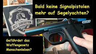 Seenot Signalpistole und Nico Signal auf Segelyacht an Jugendlichevdbverband nextguneration [upl. by Barboza267]