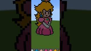 More pixel art builds I made What should I make next trending minecraft pixelart build art [upl. by Suoivatnom]