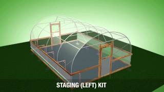 14ft 427m Wide Polytunnel Overview  VT14 [upl. by Sllew]