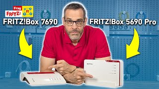 FRITZBox 5690 Pro oder FRITZBox 7690 Für wen lohnt sich welches Modell  Frag FRITZ [upl. by Ronoc]