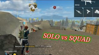 solo vs squad 💪 ll 99 headshot Rate [upl. by Meeki]