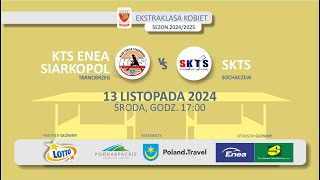 LIVE 20241113  KTS Enea Siarkopol Tarnobrzeg vs SKTS SOCHACZEW [upl. by Gintz]