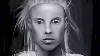 Speed painting  YOLANDI VIER [upl. by Gisella]