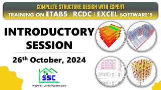 INTRODUCTORY SESSION FOR ETABS I RCDC I EXCEL [upl. by Onej]