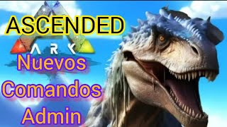 ARK ASCENDED COMANDOS ADMIN PROBAMOS NUEVOS GRAFICOS MODS Y GUIA DE CONFIGURACION BASICA  YOUTUBE [upl. by Attennod280]