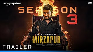 MIRZAPUR Season 3  Trailer  Pankaj Tripathi  Ali Fazal  Divyenndu  Isha Talwar  FanMade [upl. by Alesiram12]