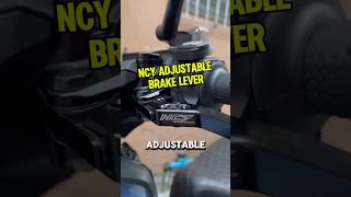 Adjustable Brake Lever  NCY  MotoKem [upl. by Trever]