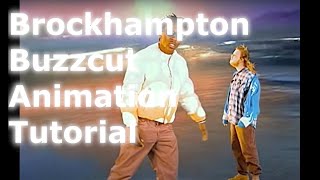 Brockhampton Buzzcut Animation Tutorial AI Image Animation [upl. by Reibaj]