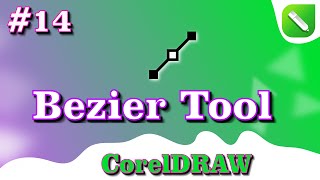 how to use a bezier tool in coreldraw [upl. by Eedya]