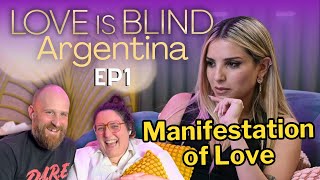 Married Americans React to Love is Blind Argentina  Episode 1 [upl. by Lowenstern554]