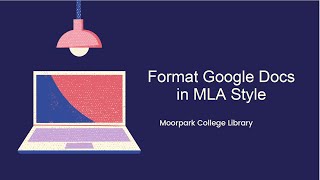 Format Google Docs in MLA Style [upl. by Weissmann878]