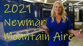 2021 Newmar Mountain Aire  Full Motorhome Walkthrough Tour  NIRVC [upl. by Bloomer730]