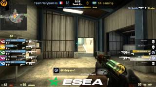 VeryGames vs SK Gaming  ESEA Season 15 Invite EU  denuke Part 2 [upl. by Nance]