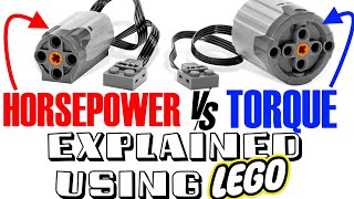 NEVER be confused by HORSEPOWER and TORQUE again  HP and TORQUE EXPLAINED in the MOST VISUAL WAY [upl. by Lebiralc]