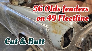 56 Olds Fenders on 49 Fleetline [upl. by Sidky69]