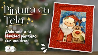 Pintando Tela 🎄 Concurso junto a Produart 🎨🖌️ [upl. by Leund]