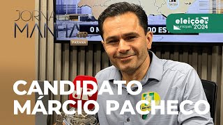 Confira a sabatina com o candidato à prefeitura de Cascavel Márcio Pacheco Progressista [upl. by Nosnevets]