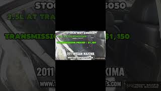 Teddy Bears Auto Parts amp Salvage  2011 Nissan Maxima [upl. by Lorrimor437]