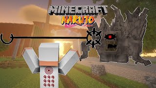 10 TAILS Jinchuriki Defeats Six Paths OTSUTSUKI In Naruto Minecraft [upl. by Rush595]